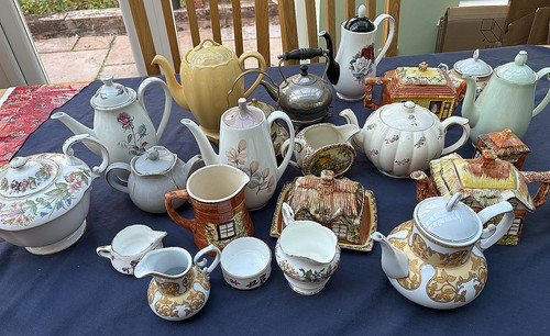 Vintage coffee tea - vintage, pots